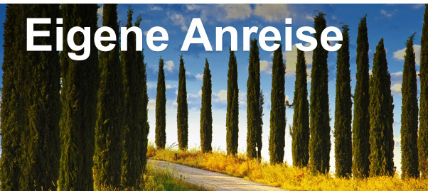 Eigene Anreise