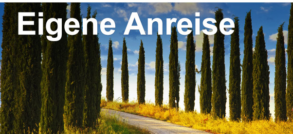 Eigene Anreise
