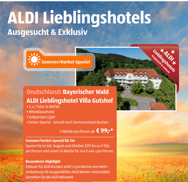 ALDI Lieblingshotels
