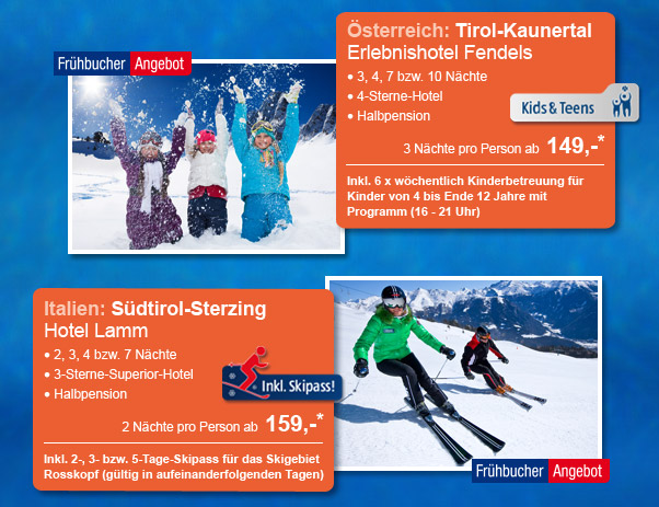 Neue Angebote