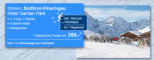 Italien: Südtirol-Vinschgau