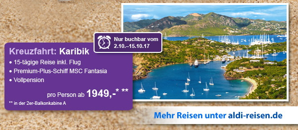 Kreuzfahrt: Karibik