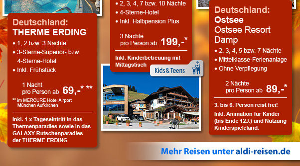 Herbstferien-Special