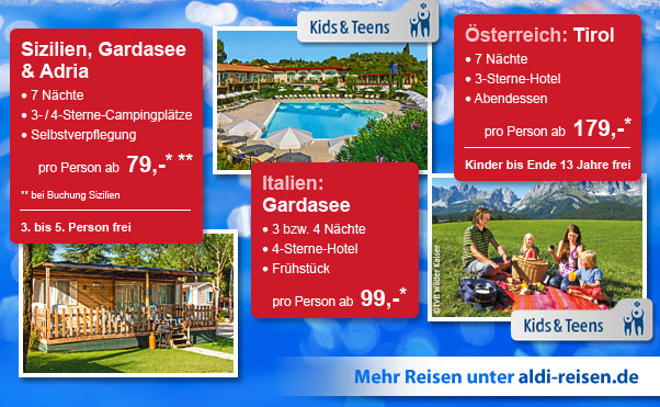 Kids & Teens Reisen