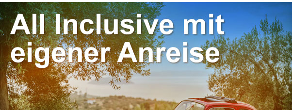 All Inclusive mit eigener Anreise