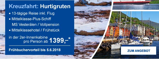 Kreuzfahrt: Hurtigruten