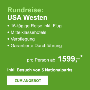 Rundreise: USA Westen
