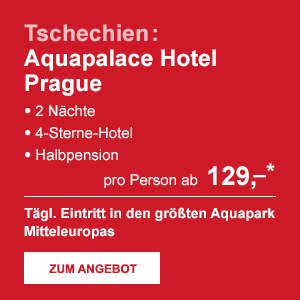 Tschechien: Aquapalace Hotel Prague 