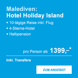 Malediven: Hotel Holiday Island