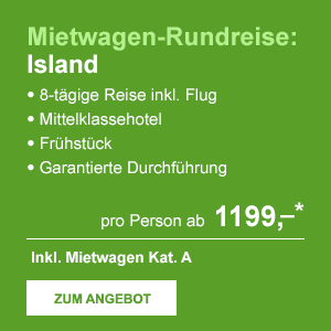 Mietwagen-Rundreise: Island