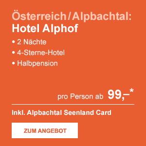 Österreich/Alpbachtal: Hotel Alphof