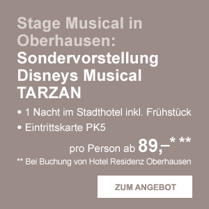 Stage Musical in Oberhausen: Sondervorstellung Disneys Musical TARZAN