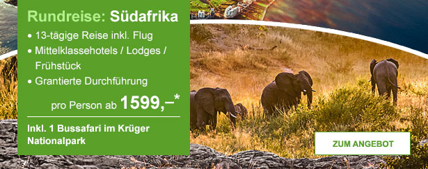 Rundreise: Südafrika