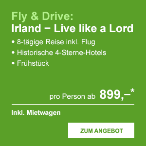 Fly & Drive: Irland - Live like a Lord
