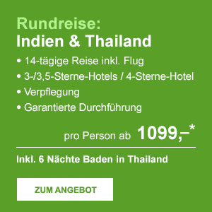 Rundreise: Indien & Thailand 