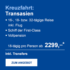 Kreuzfahrt: Transasien