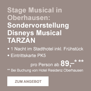 Stage Musical in Oberhausen: Sondervorstellung Disneys Musical TARZAN