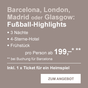 Barcelona, London, Madrid oder Glasgow: Fußball-Highlights