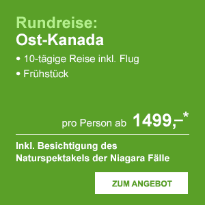 Rundreise: Ost-Kanada