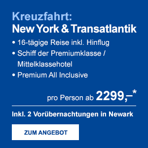 Kreuzfahrt: New York & Transatlantik