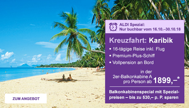 ALDI Spezial: Kreuzfahrt: Karibik
