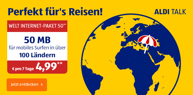 Perfekt für´s Reisen!