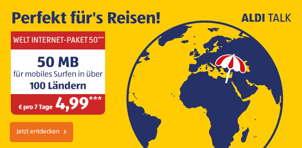 Perfekt für´s Reisen!