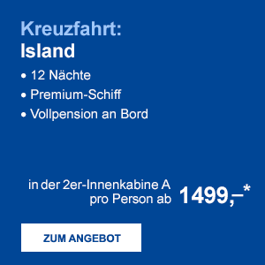 Kreuzfahrt: Island