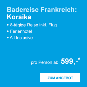 Badereise Frankreich: Korsika