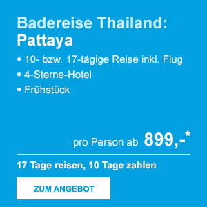 Badereise Thailand: Pattaya