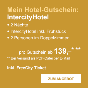 Mein Hotel-Gutschein: IntercityHotel