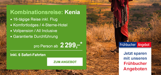 Kombinationsreise: Kenia