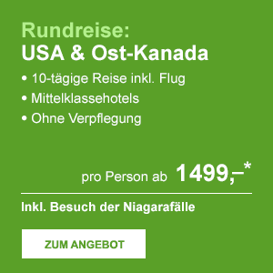 Rundreise: USA & Ost-Kanada