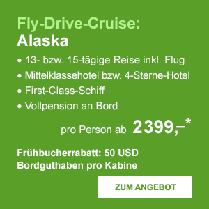Fly-Drive-Cruise: Alaska