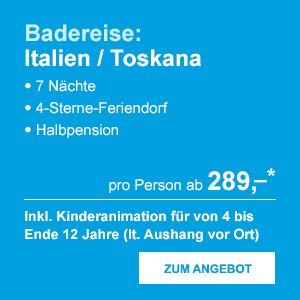 Badereise: Italien / Toskana