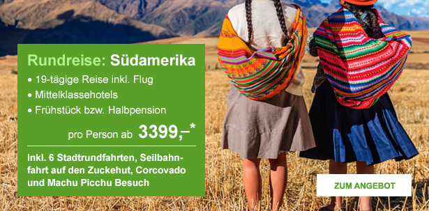 Rundreise: Südamerika