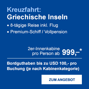 Kreuzfahrt: Griechische Inseln