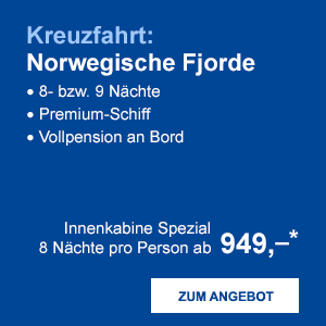 Kreuzfahrt: Norwegische Fjorde