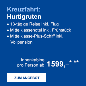 Kreuzfahrt: Hurtigruten