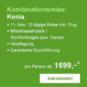 Kombinationsreise: Kenia