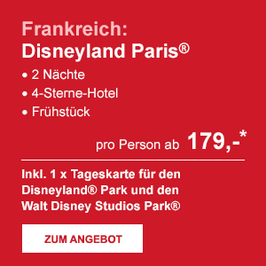 Frankreich: Disneyland Paris®
