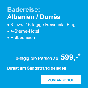 Badereise: Albanien / Durrës