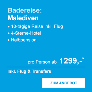 Badereise: Malediven