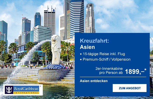 Kreuzfahrt: Asien