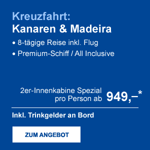 Kreuzfahrt: Kanaren & Madeira