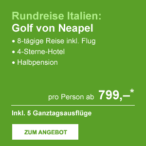 Rundreise Italien: Golf von Neapel