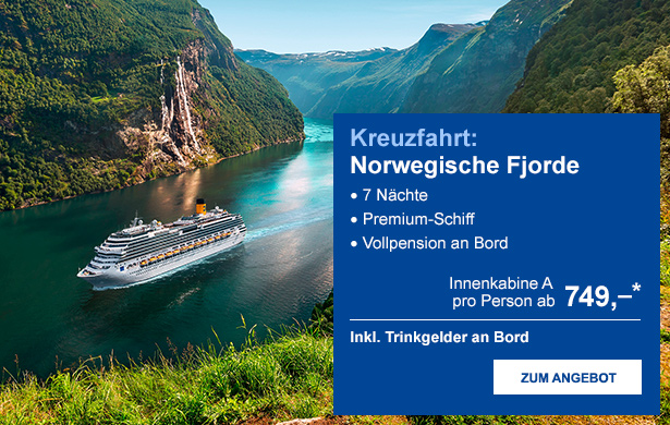 Kreuzfahrt: Norwegische Fjorde