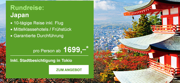 Rundreise: Japan