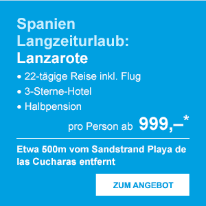 Spanien Langzeiturlaub: Lanzarote