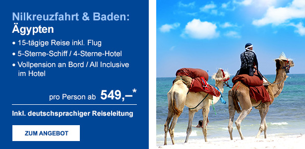 Nilkreuzfahrt & Baden: Ägypten
